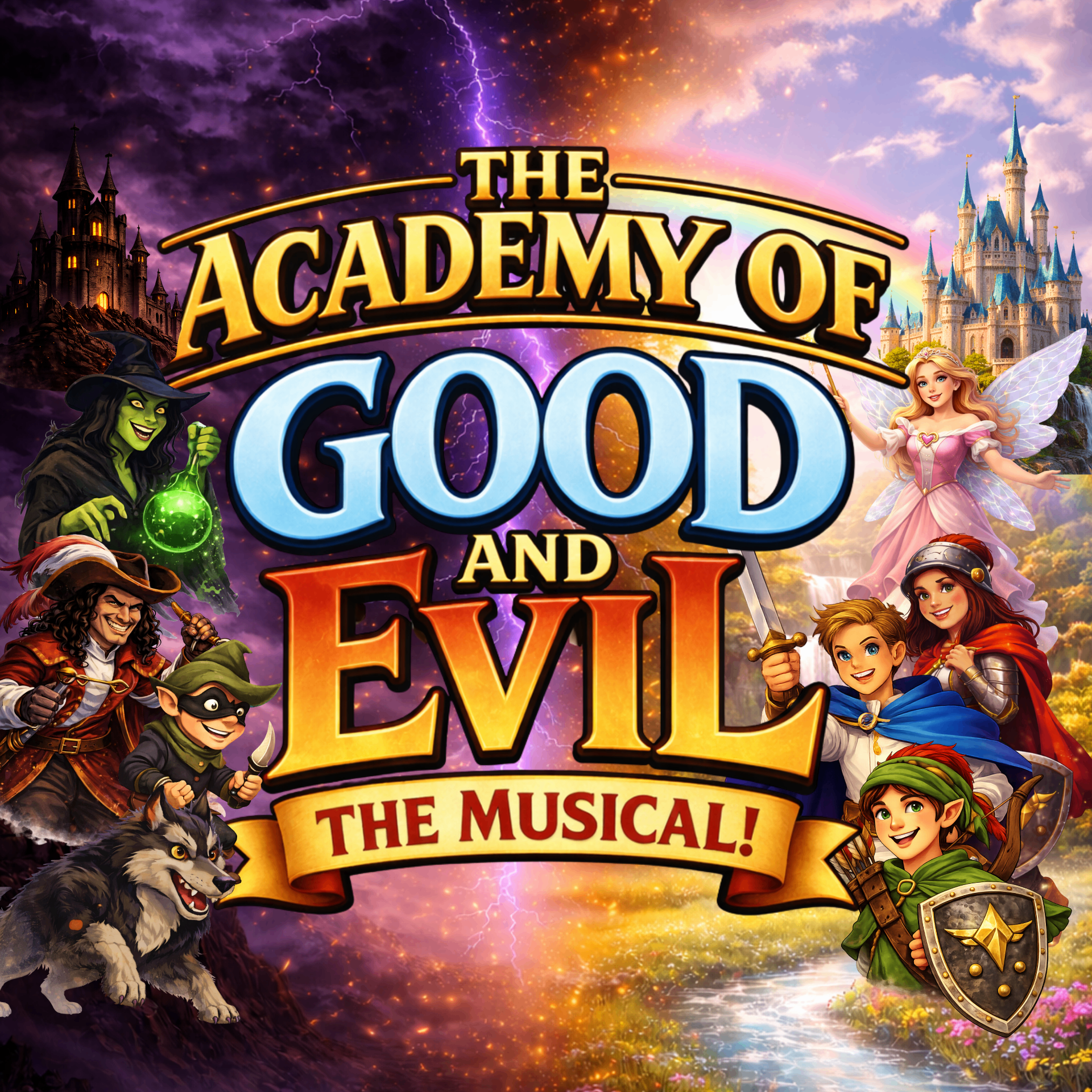 The Academy of Good and Evil cover artwork
